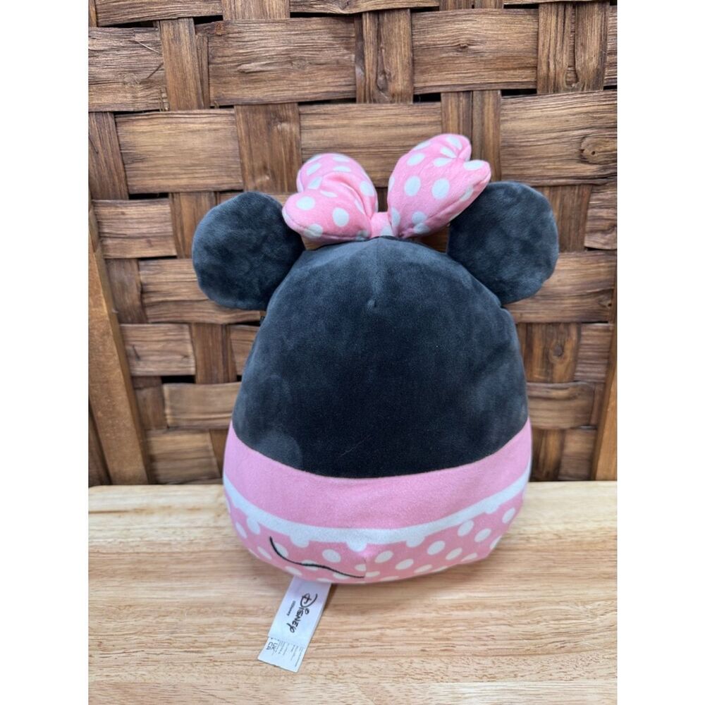 Squismallows Disney Pink and Black Minnie Mouse Plush - Picture 2 of 4
